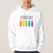 Biologie- en scheikundedocenten: Wetenschap is Gew Hoodie (Voorkant)