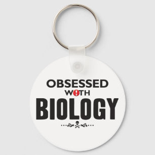 Biologie geobsedeerd sleutelhanger