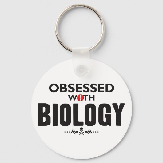 Biologie geobsedeerd sleutelhanger (Voorkant)