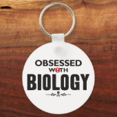 Biologie geobsedeerd sleutelhanger (Voorkant)
