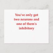 biologie grap briefkaart (Voorkant)