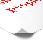 biologie grap poster (Hoek)