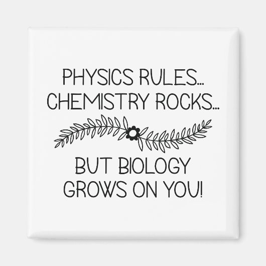 Biologie groeit op jou magneet (Voorkant)