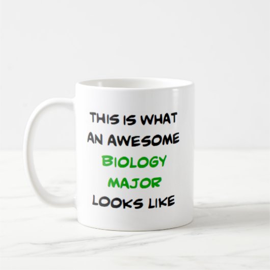 biologie, groot, geweldige koffiemok (Links)