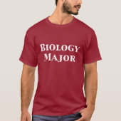 Biologie grote geschenken t-shirt (Voorkant)