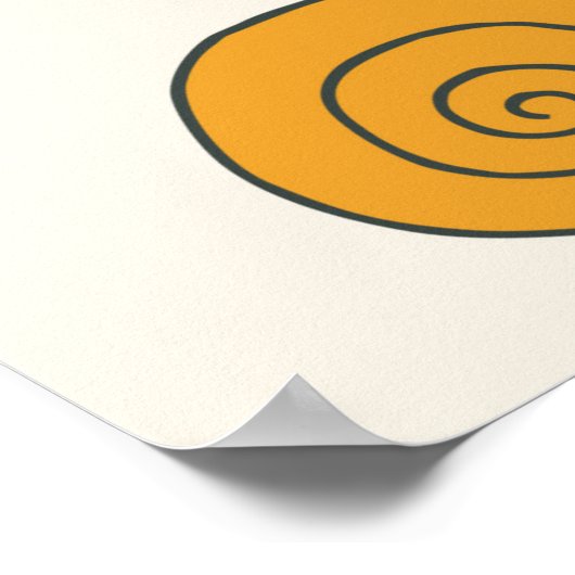 Biologie. Handgetrokken.  illustratie. Poster (Hoek)