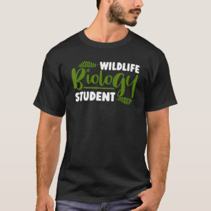 Biologie in het wild Student Scientist Biologist K T-shirt