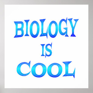 Biologie is cool - vanaf $ 11,80 poster