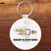 Biologie is in mijn genen (DNA-replicatie) Sleutelhanger (Voorkant)