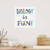 Biologie is leuk - Vanaf $ 11,80 Poster (Keuken)