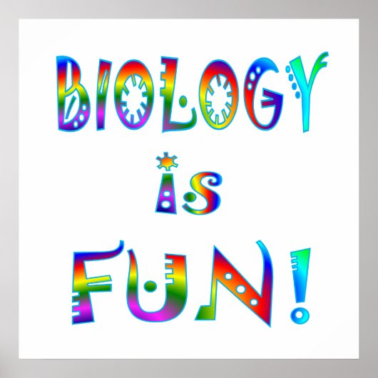 Biologie is leuk - Vanaf $ 11,80 Poster (Voorkant)