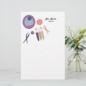 Biologie Klas Cel Script Naam  Briefpapier (Staand voorkant)