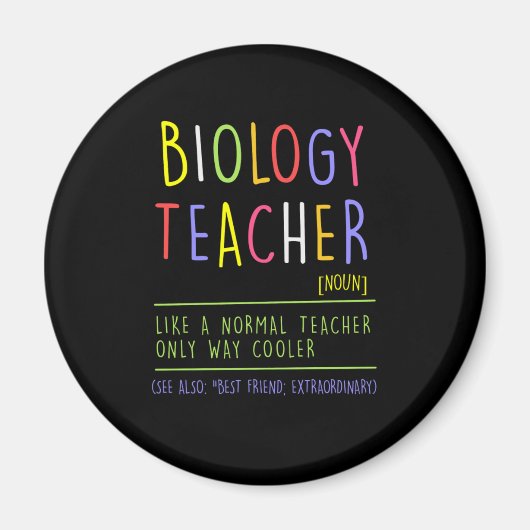 Biologie Leerschool Magneet (Voorkant)