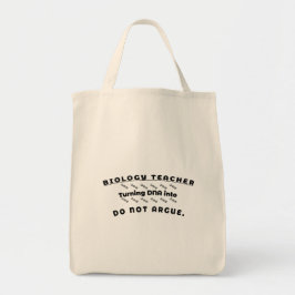 Biologie Leraar - Het veranderen van DNA in Do Not Tote Bag