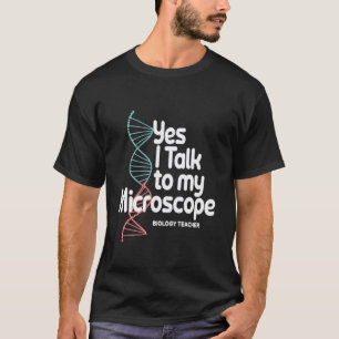 Biologie Leraar Humor Wetenschap Liefhebber Grappi T-shirt