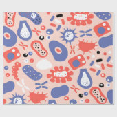 Biologie leraar inpakpapier (Vlak)