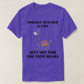 Biologie Llama S T-shirt (Design voorkant)