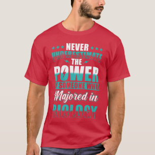 Biologie Major meisje T-shirt
