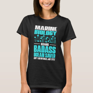 Biologie mariene bioloog walvis mariene biologie t-shirt