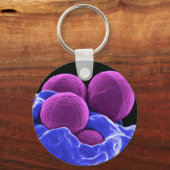 biologie microbiologie cadeau voor studenten sleutelhanger (Voorkant)