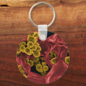 biologie microbiologie cadeaus voor docenten sleutelhanger (Voorkant)