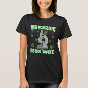 Biologie Microscoop Wetenschapper Wetenschap Leraa T-shirt