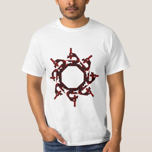 Biologie Microscope T-shirt (Voorkant)