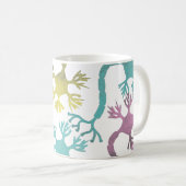 Biologie Neuron Synapse Science Doctor in de leraa Koffiemok (Voorkant rechts)