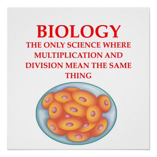 biologie poster (Voorkant)