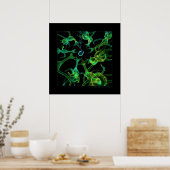 Biologie: predatie poster (Keuken)