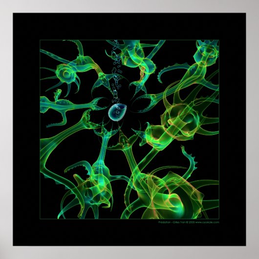 Biologie: predatie poster (Voorkant)