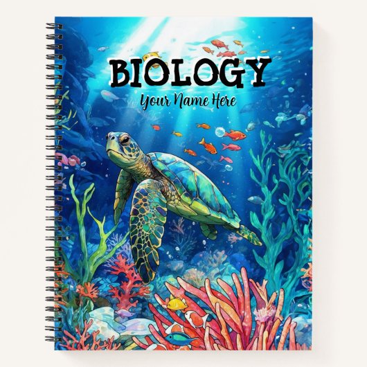 Biologie School Notitieboek (Voorkant)