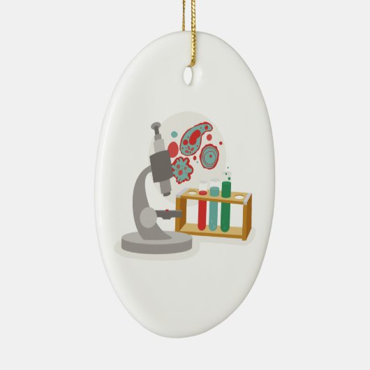 Biologie Science Keramisch Ornament (Rechts)