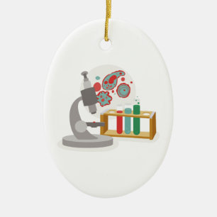 Biologie Science Keramisch Ornament