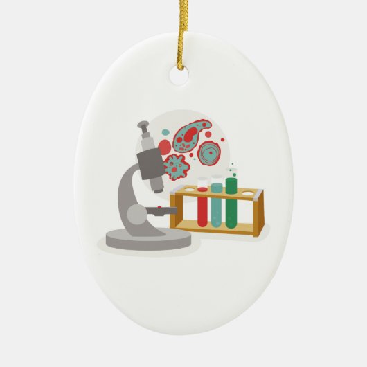 Biologie Science Keramisch Ornament (Voorkant)