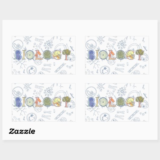 Biologie sticker (Vel)