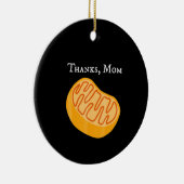 biologie t , mitochondria , bedankt , moeder , wet keramisch ornament (Rechts)