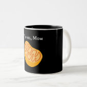 biologie t , mitochondria , bedankt , moeder , wet tweekleurige koffiemok (Voorkant rechts)