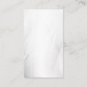 Biologie Tech | Logo voor natuurkundigen Visitekaartje (Achterkant)