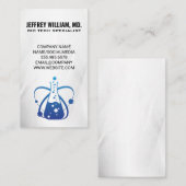 Biologie Tech | Logo voor natuurkundigen Visitekaartje (Voorkant / Achterkant)