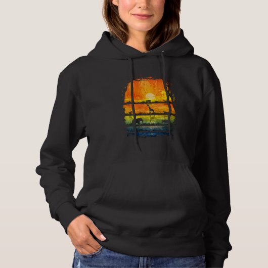 Biologie van de Afrikaanse habitat van Savannahs E Hoodie (Voorkant)