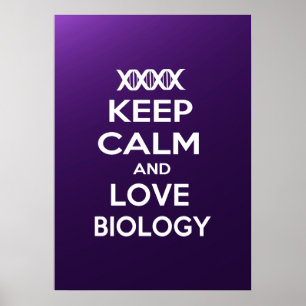 Biologie van kalk en liefde behouden poster