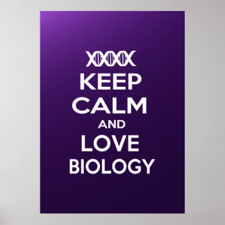 Biologie van kalk en liefde behouden poster