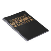 Biologie van Mitochondria en koffie-minnaar Notitieboek (Rechterzijde)