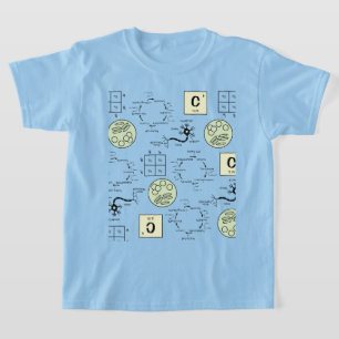 Biologie Wetenschap Studentencel Genetica Neuron N T-shirt