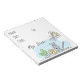 Biologiedocent Hallpass Notitieblok (Schuin)