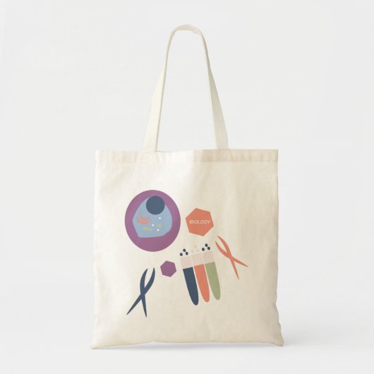Biologieklas Cellab Tote Bag (Voorkant)