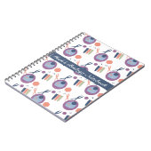 Biologieklasse Cel Lab zwart Notitieboek (Linkerzijde)