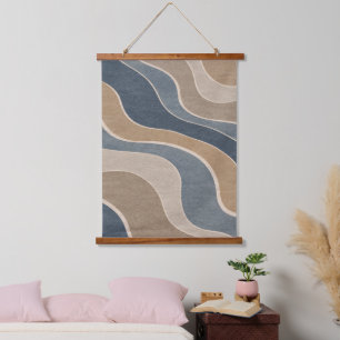Biologisch Abstract Wandtapijt Hangend Wandkleed