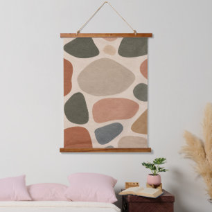 Biologisch Abstract Wandtapijt Hangend Wandkleed